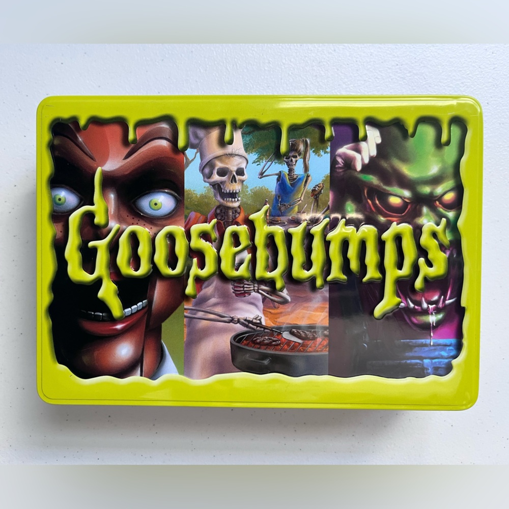 Goosebumps Retro Scream Collection Tin Box With Lid (Empty)